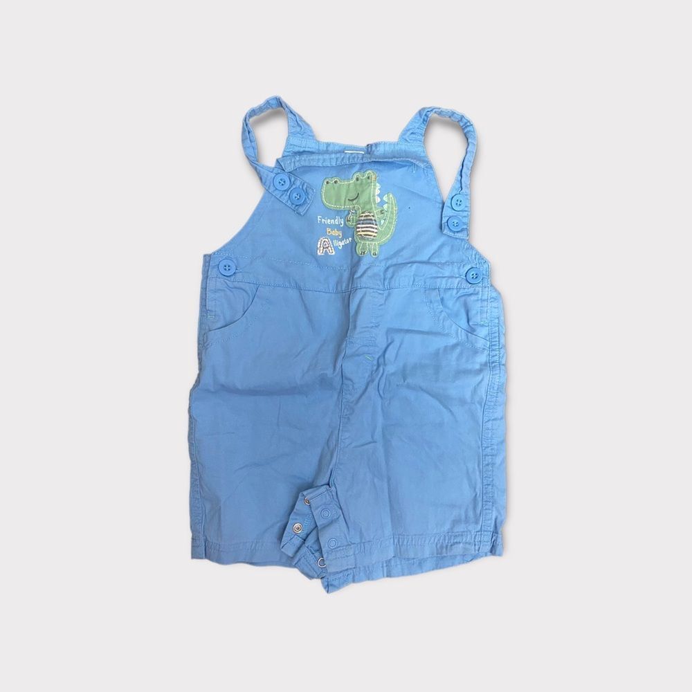 𝅺3/$15 Blue Baby Boy Overalls